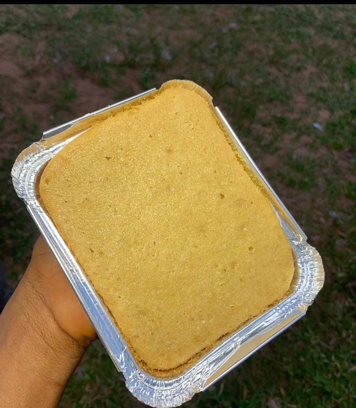 Midi Vanilla foil cake