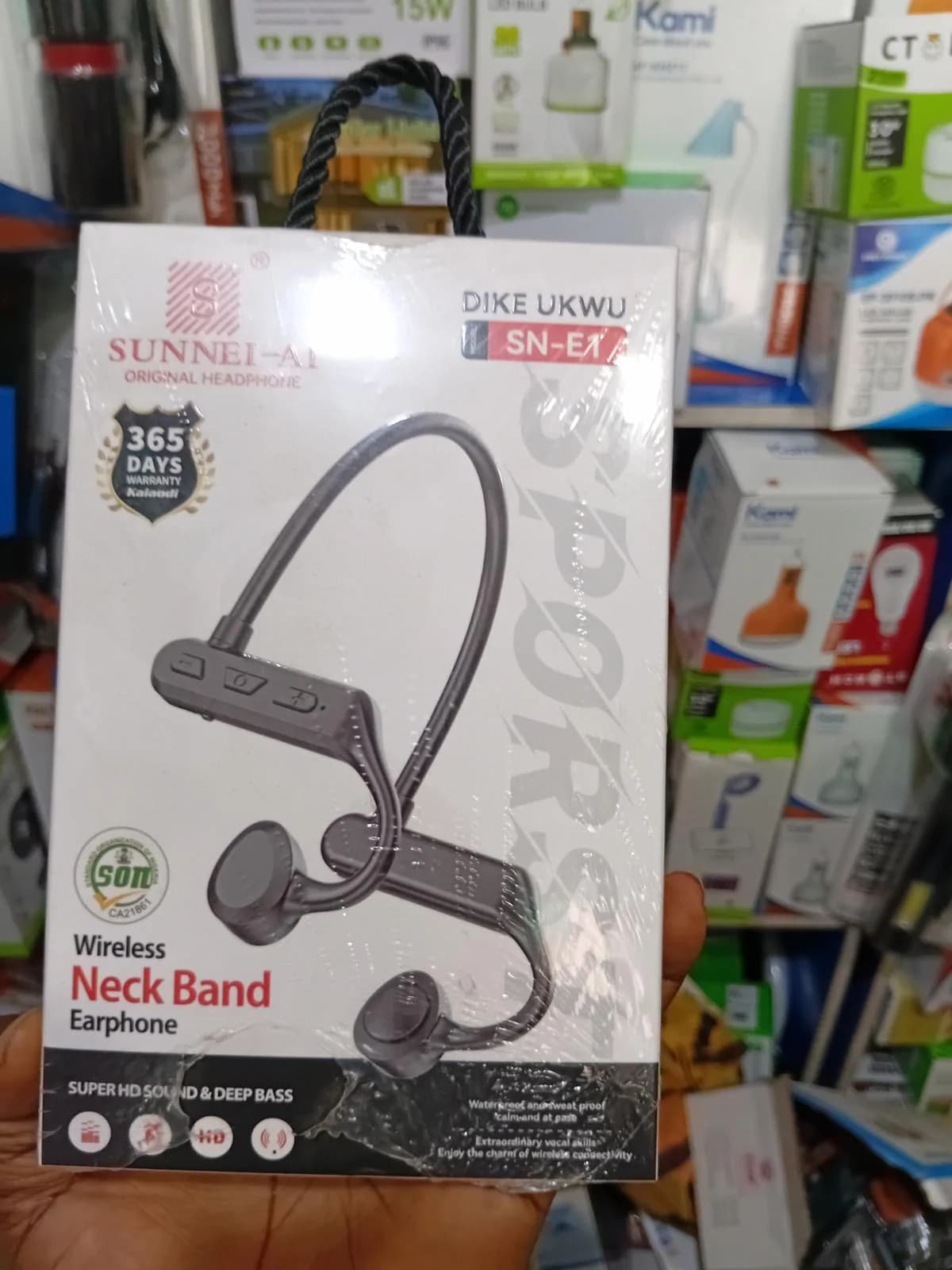 Wireless Bluetooth earphone